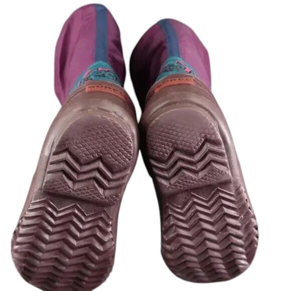 Sorel Boots Womens 6 Snow Winter Tall Retro Freestyle Waterproof Active Lace Up - Picture 14 of 15